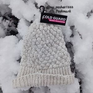 𝗖𝗢𝗟𝗗 𝗚𝗨𝗔𝗥𝗗 𝗪𝗶𝗻𝘁𝗲𝗿 𝗔𝗰𝗰𝗲𝘀𝘀𝗼𝗿𝗶𝗲𝘀 Knit Beanie Hat Gray